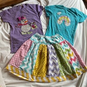 Handmade Girls Outfit size 7/8